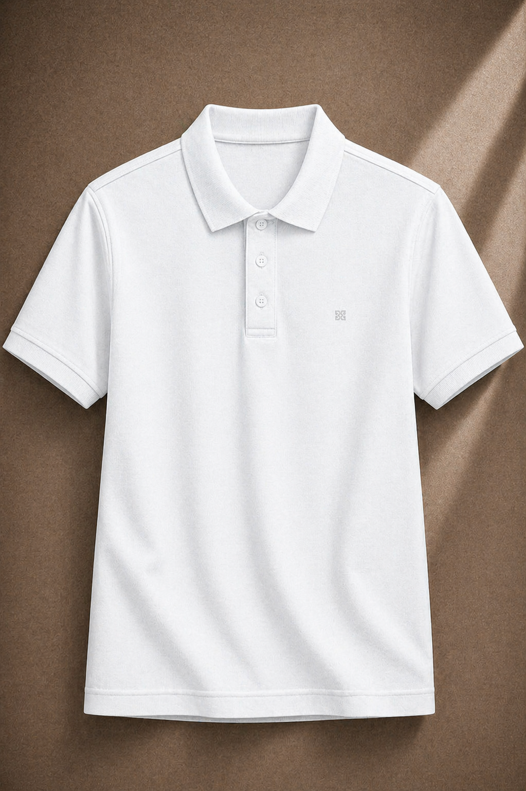 Men's Regular Polo - White