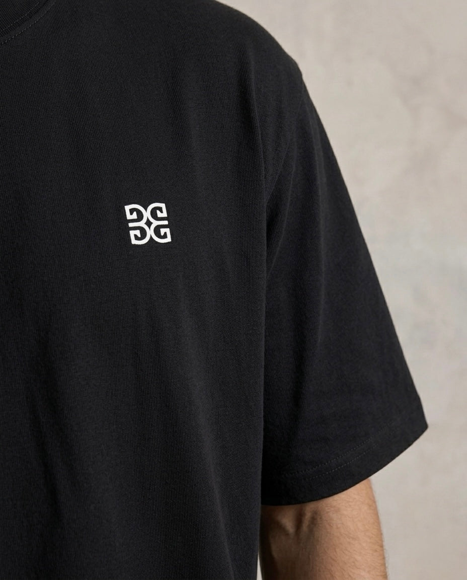 Unisex Standard Crew T-Shirt Black