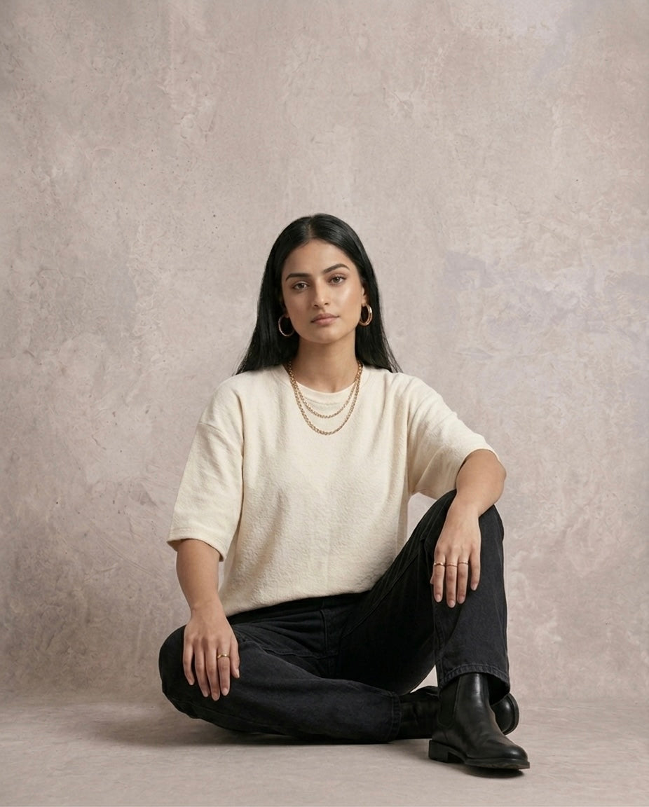 Unisex Terry Oversized Tee