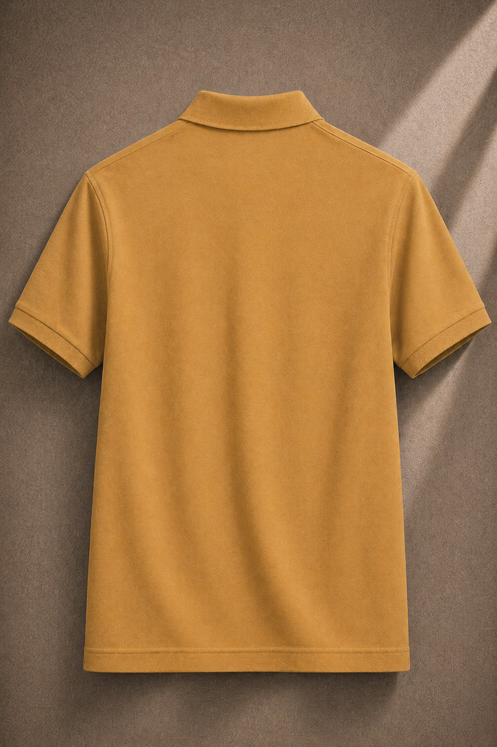 Men's Regular Polo - Mustard Yellow