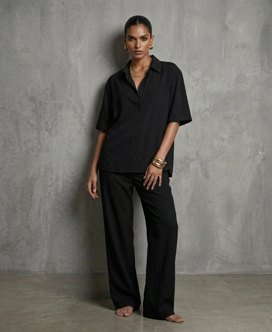Unisex Shadow Oversized Shirt