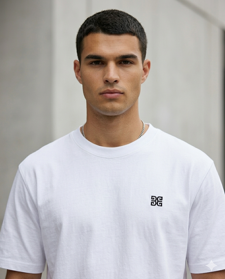 Unisex Standard Crew T-Shirt White