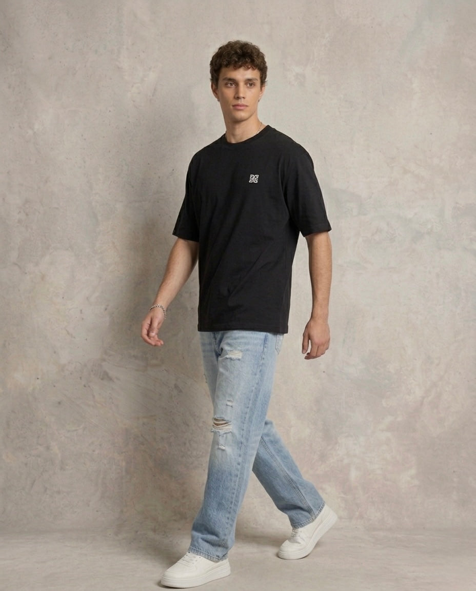 Unisex Standard Crew T-Shirt Black
