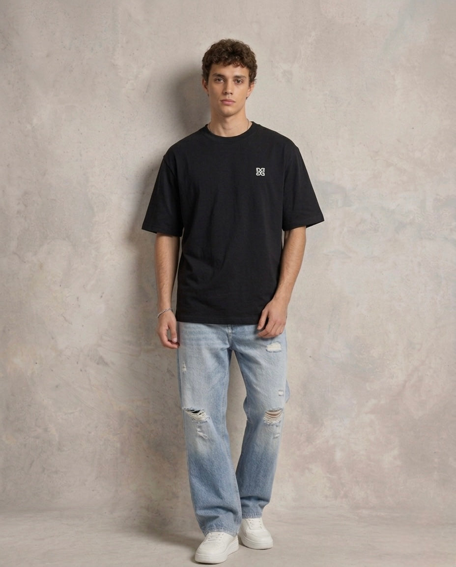 Unisex Standard Crew T-Shirt Black