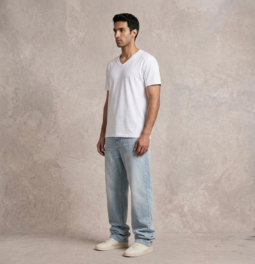 Unisex V Neck T-Shirt