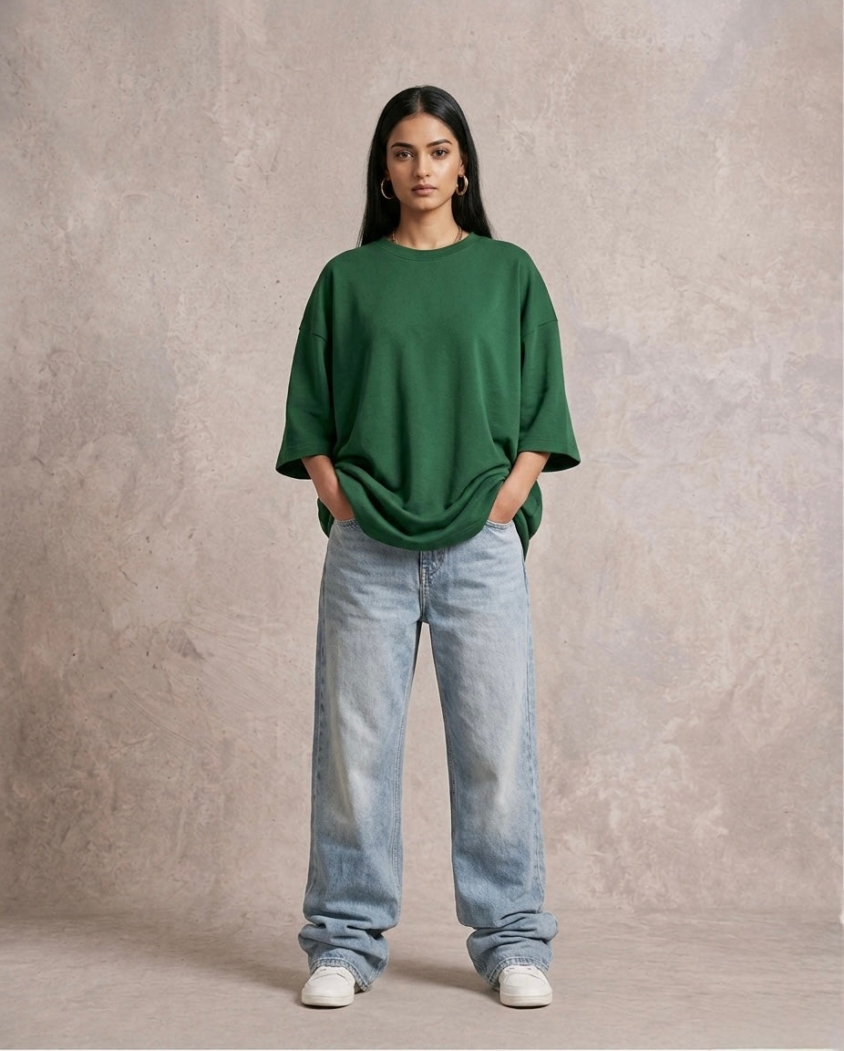 Iconic Unisex Terry Oversized Tee
