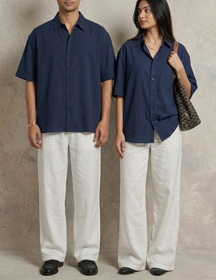 Unisex Shadow Oversized Shirt