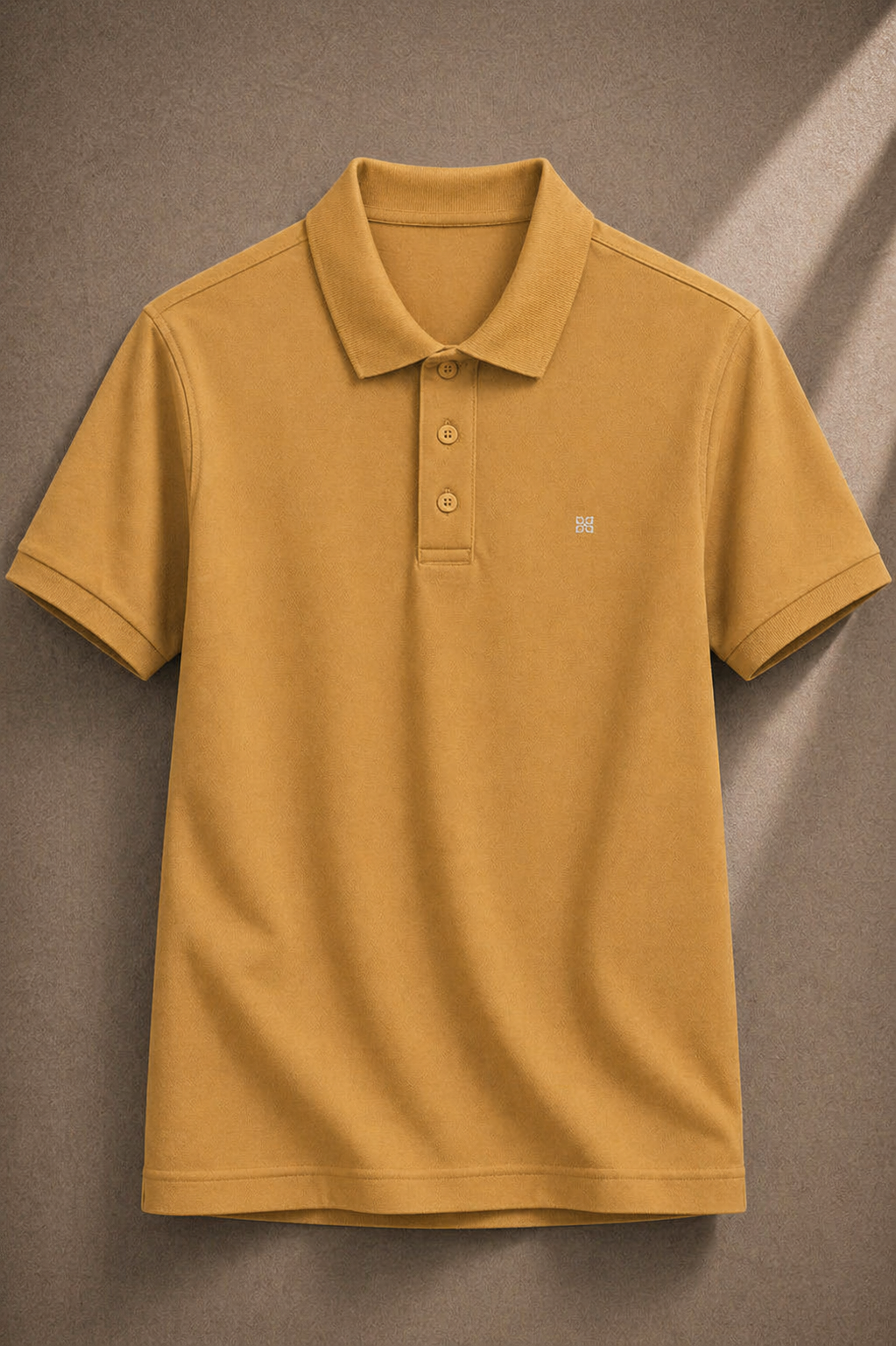 Men's Regular Polo - Mustard Yellow