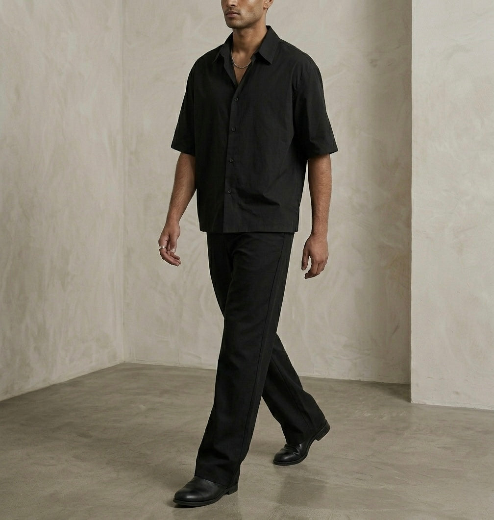 Unisex Shadow Oversized Shirt