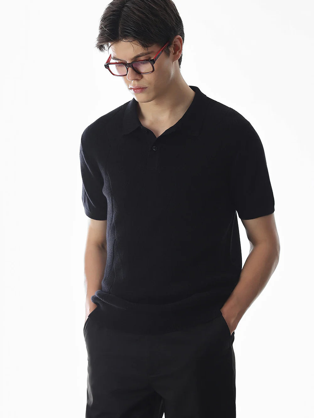 Polo T-Shirt - Black