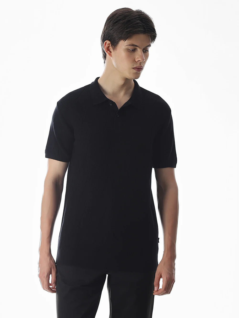 Polo T-Shirt - Black